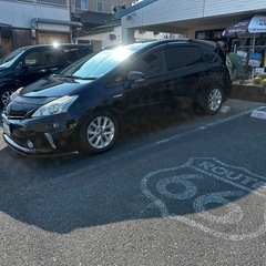 プリウスα 車検付き 交換可能の画像