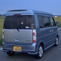 ★エブリイワゴン★テレビ★ナビ★ETC★車検２年付きます。の画像