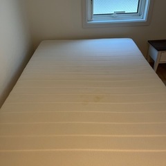 セミシングルベッド　マットレス付きの画像