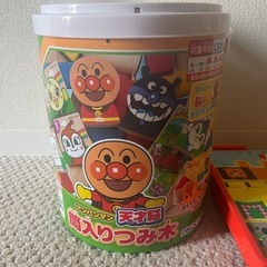 アンパンマン　つみ木　知育　動物パズル　ムラオカ　子供　おもちゃの画像
