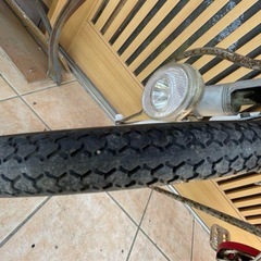 20インチ　子ども自転車Corine シティサイクル ホワイト/レッドの画像