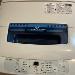 Haier Spiral air dry洗濯機の画像