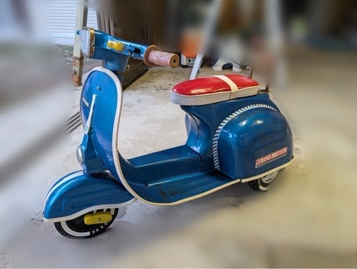 当時物　VESPA　ベスパ　 昭和レトロ 　ブリキ ベスパ クラシカル ヴィンテージ バイク スクーター オブジェ