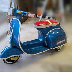 引取り限定˚✧₊⁎ 当時物　VESPA　ベスパ　 昭和レトロ 　ブリキ 引取り限定˚✧₊⁎ 当時物VESPAベスパ 昭和レトロ ブリキ
