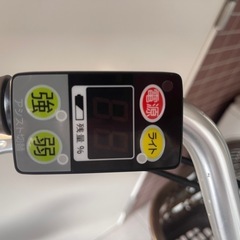 ブリヂストン　アシスタユニ　20インチ　前後バスケット付き　引き取り限定！の画像