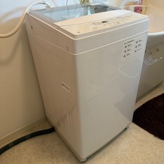 ニトリ全自動洗濯機NTR60　9月４日までに受渡し希望の画像