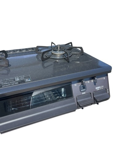 パロマ ガステーブル PA-S46B-R プロパンガス(LPG)用 右強火力 水なし片面焼き, 高さ218×幅592×奥行461, チ
