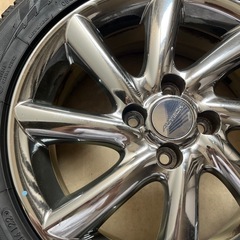 195/55R16冬用タイヤ付きホイールの画像