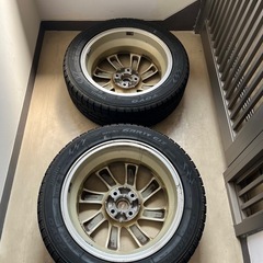 195/55R16冬用タイヤ付きホイールの画像