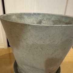 モルタル風植木鉢アートストーンの画像