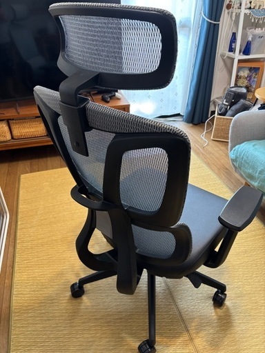 オフィスチェア(OC701 ブレスレザー　グレー) ニトリ