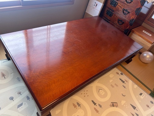 和室　座卓　木の机　天然木