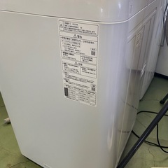東○85 Panasonic 洗濯機 2020年製 NA-FA70H8 7.0kg パナソニック 動作品の画像