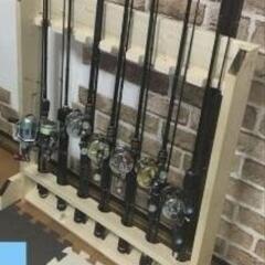 ロッドスタンド 7本収納の画像