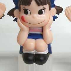 ペコちゃん りんごの果実 ボトルキャップ 3体セット 3個 ミニフィギュア　不二家　☆ PayPay(ペイペイ)決済可能 ☆ 札幌市 豊平区 平岸 平岸店の画像