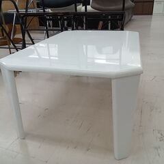 リユースのサカイ栃木店★ジモティ割あり★  ローテーブル ホワイト W75×D50×H33 クリーニング済み TC10441の画像