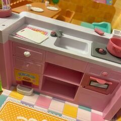 リカちゃんハウス　おしゃべりキッチンゆったりさんの画像
