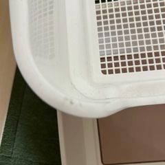 犬用トイレ　リッチェル お掃除簡単ステップ壁付トイレ アイボリー レギュラーの画像