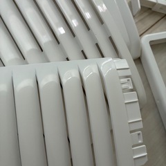 セット★１つ未使用★エアコン風よけカバーの画像