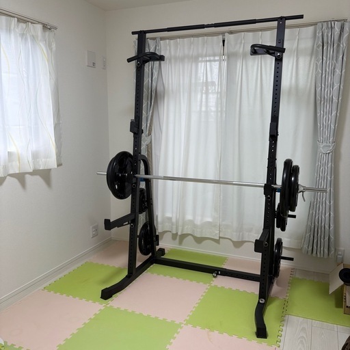 バーベルラック ベンチプレスセット　ダンベル　筋トレ　トレーニング