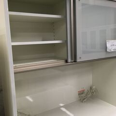 ★リユースのサカイ横浜南店★YM1399 綾野製作所 レンジボード ホワイト W101×D49×H203 クリーニング済みの画像