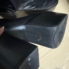 厚底　ブーツ　24.5の画像