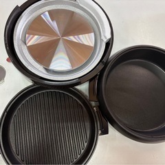 未使用品！！！YAMAZEN 電気グリル鍋 GNW-1300 3〜4人 元箱付属 ③の画像