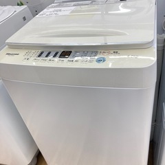 【トレファク高槻店】安心の6ヶ月間保証！取りに来られる方限定！Hisense（ハイセンス）の全自動洗濯機のご紹介です！の画像