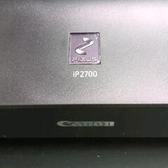 0830-014 pixus ip2700 プリンター　黒　美品の画像