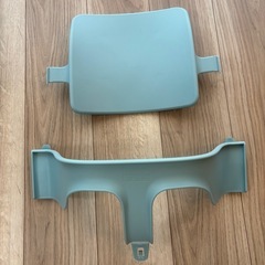 STOKKE トリップトラップ　ハイチェア　ベビーチェア　水色 の画像