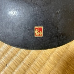 ツタンカ　七宝焼　の花柄お皿の置物の画像