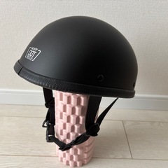【美品】 ヘルメット ダックテール マットブラックの画像
