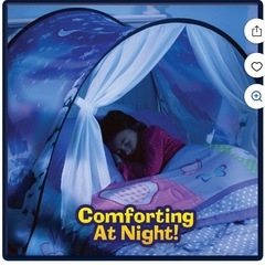 子供ベッド用　Dream Tent(マーメイド)の画像