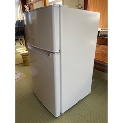 【送料無料】冷蔵庫 85L ハイアール 2021年製の画像