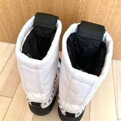 HUNTER スノーブーツ　ロングブーツ ホワイトの画像