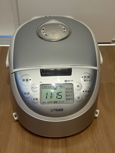 タイガー 炊飯器 3合炊き JPF-A550（2019年製）動作良好✨ (がっ