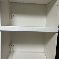 【美品】引き取り限定　島忠　レンジボード　キッチン棚　食器棚　おもちゃ棚の画像