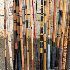 釣竿 釣り竿 釣具 フィッシング ロッド ヘラ竿 竿　竿受け 　大量 まとめ　現状品の画像