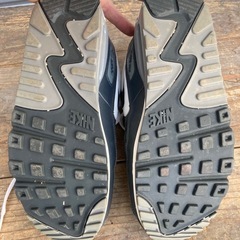 【NIKE スニーカー】NIKE AIRMAX 26.5 ネイビー×グレーの画像
