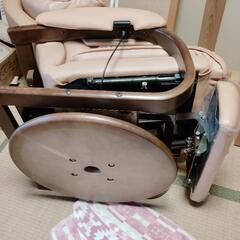 リクライニングチェア　オットマン付の画像