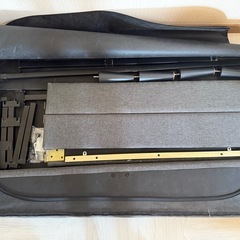 ZINUS 布張り ベッドフレーム セミダブルの画像