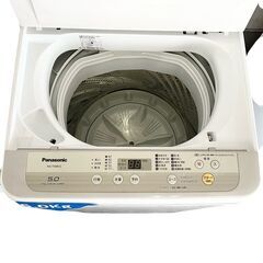 【ドリーム池田】◎ジモティ割対象品◎パナソニック　5kg洗濯機　NA-F50B12　2019年製　給水ホース付き　IKX-608の画像