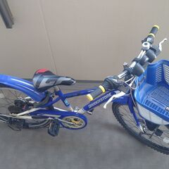 ブリヂストン　子ども用自転車　２２インチ　青の画像