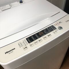 ハイセンス　5.5kg 洗濯機 2021年製　Hisense HW-K55Eの画像