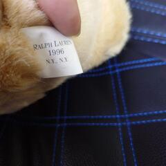 タグ付き90s polo bear ぬいぐるみ ラルフローレン 1996 POLO ポロ ベア RALPH LAUREN 星条旗の画像