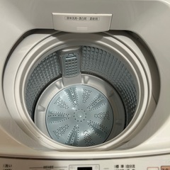 【美品】AQUAの縦型洗濯機「AQW-S7P」の画像