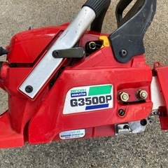 【受け渡し予定者決定】ゼノア　エンジンチェーンソー　　G3500Pの画像