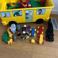 デュプロLEGOなかよし動物バスの画像