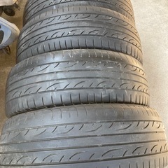 DAD GARSON ギャルソン ツェンレイン 中古ホイール 4本 7.0J 17インチ PCD114.3  ルマン215/50R17 オデッセイ　アブソリュート　の画像