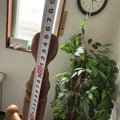 木製スタンド　ポールハンガーラックの画像